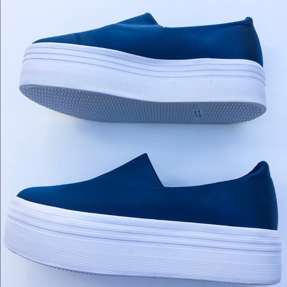 Jeffrey Campbell Shoes - BRAND NEW Jeffrey Campbell Blue Platform Sneakers